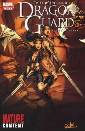 Tales of the Dragon Guard 2 published by Marvel with cover art by Phil Briones