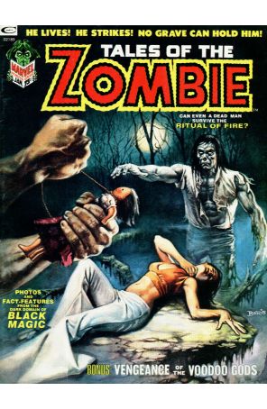 Tales of the Zombie 3 published by Marvel with cover art by Boris Vallejo