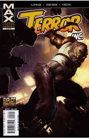 Terror, Inc. (2nd series) 2 published by Marvel with cover art by Jelena Kevic-Djurdjevic