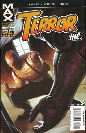 Terror, Inc. (2nd series) 5 published by Marvel with cover art by Jelena Kevic-Djurdjevic