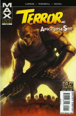 Terror, Inc.-Apocalypse Soon 1 published by Marvel with cover art by Jelena Kevic-Djurdjevic