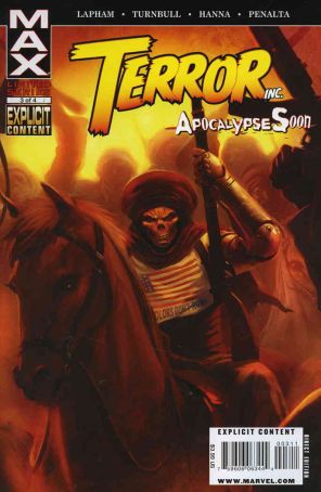 Terror, Inc.-Apocalypse Soon 3 published by Marvel with cover art by Jelena Kevic-Djurdjevic