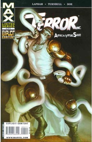 Terror, Inc.-Apocalypse Soon 4 published by Marvel with cover art by Jelena Kevic-Djurdjevic
