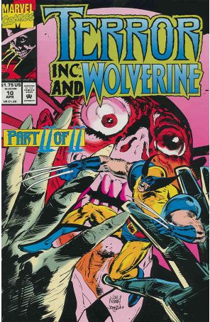 Terror, Inc. 10 published by Marvel with cover art by Joe Kubert