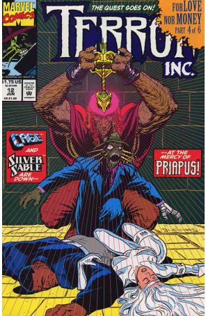 Terror, Inc. 12 published by Marvel with cover art by Bret Blevins