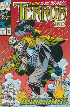 Terror, Inc. 3 published by Marvel with cover art by Jorge Zaffino