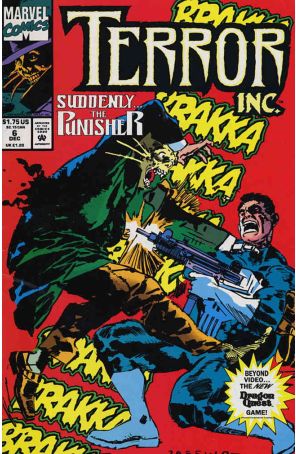 Terror, Inc. 6 published by Marvel with cover art by Jorge Zaffino