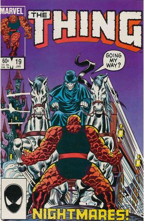 The Thing 19 published by Marvel with cover art by Ron Wilson