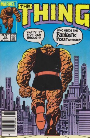 The Thing 23 (Newsstand) published by Marvel