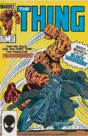 The Thing 27 published by Marvel with cover art by Ron Wilson
