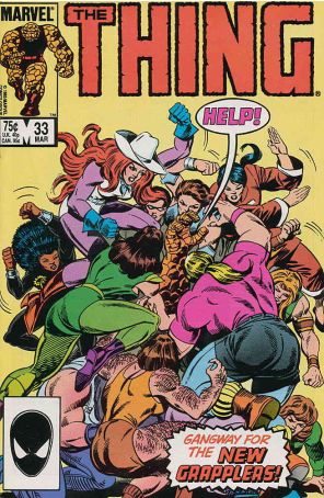 The Thing 33 published by Marvel