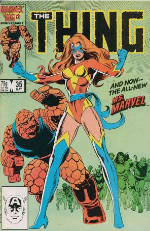The Thing 35 published by Marvel with cover art by Paul Neary