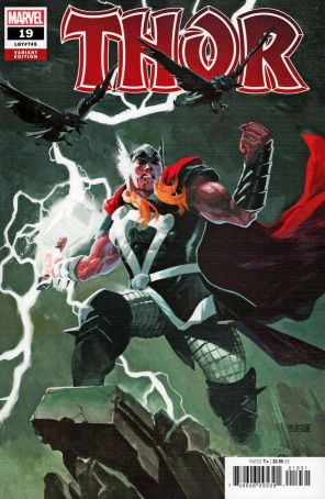 Thor (6th Series) 19B published by Marvel with cover art by Mahmud Asrar