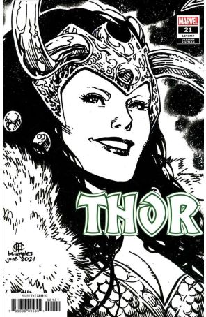 Thor (6th Series) 21B published by Marvel with cover art by Jim Cheung