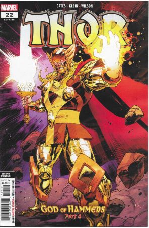 Thor (6th Series) 22 (2nd) published by Marvel