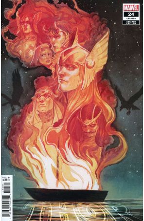 Thor (6th Series) 24G published by Marvel with cover art by Stephanie Hans