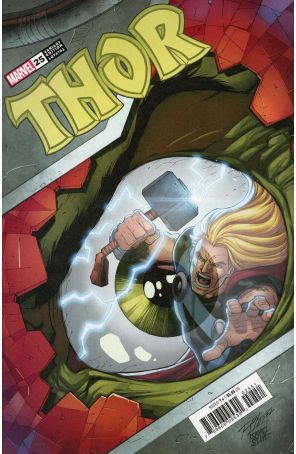 Thor (6th Series) 25D published by Marvel with cover art by Ron Lim
