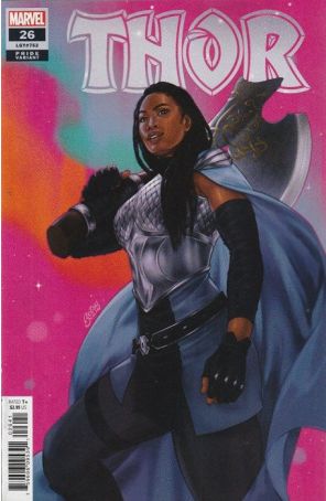 Thor (6th Series) 26C published by Marvel with cover art by Betsy Cola