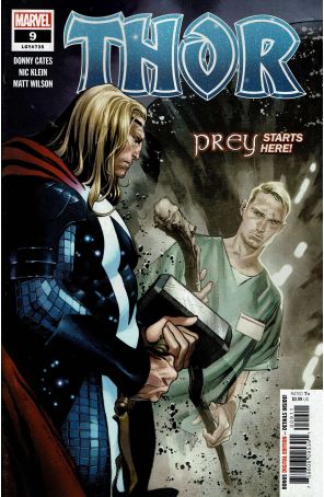 Thor (6th Series) 9 published by Marvel with cover art by Olivier Coipel