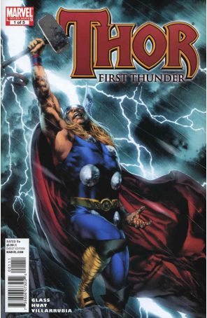 Thor: First Thunder 1 published by Marvel with cover art by Jay Anacleto