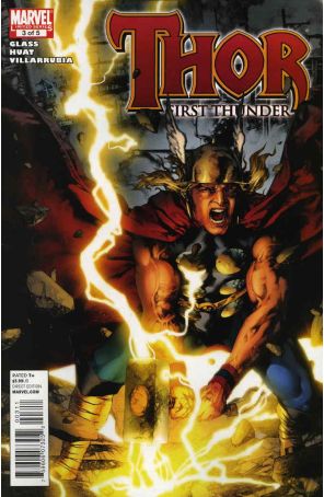 Thor: First Thunder 3 published by Marvel with cover art by Jay Anacleto