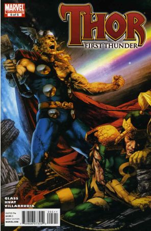 Thor: First Thunder 5 published by Marvel with cover art by Jay Anacleto