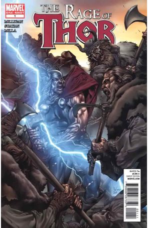 Thor: The Rage of Thor 1 published by Marvel with cover art by Mico Suayan