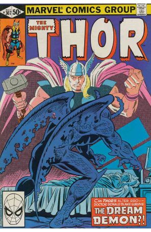 Thor 307 published by Marvel with cover art by Alan Kupperberg