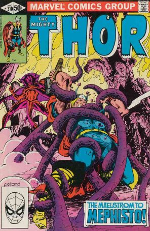 Thor 310 published by Marvel with cover art by Keith Pollard