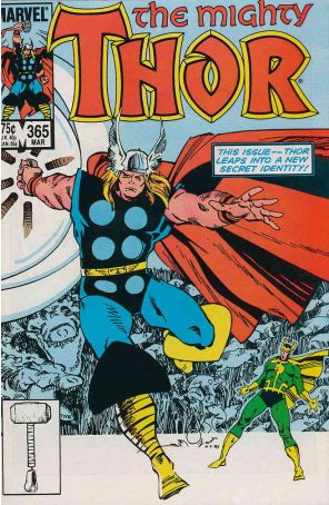 Thor 365 published by Marvel with cover art by Walt Simonson