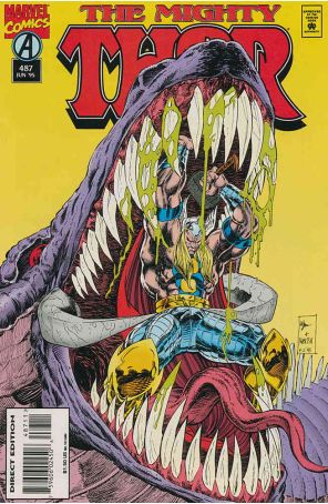 Thor 487 published by Marvel