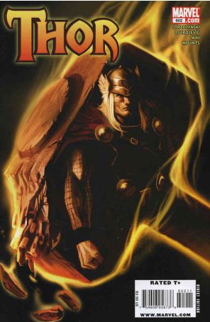 Thor 602 published by Marvel with cover art by Marko Djurdjevic