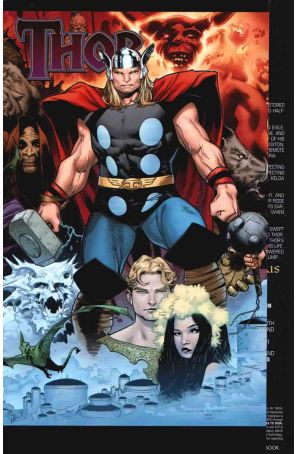 Thor 604A published by Marvel with cover art by Oliver Copiel