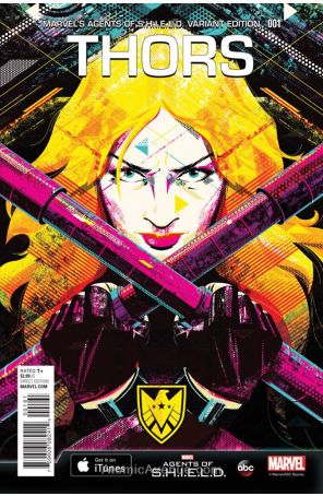 Thors 1D published by Marvel with cover art by Delicious