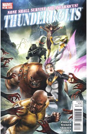Thunderbolts 157 published by Marvel with cover art by Jean-Sebastian Rossbach