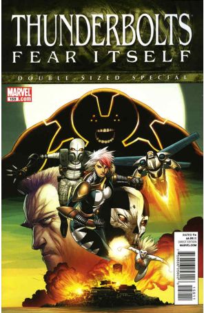 Thunderbolts 159 published by Marvel with cover art by Kev Walker