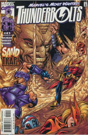 Thunderbolts 41 published by Marvel with cover art by Mark Bagley