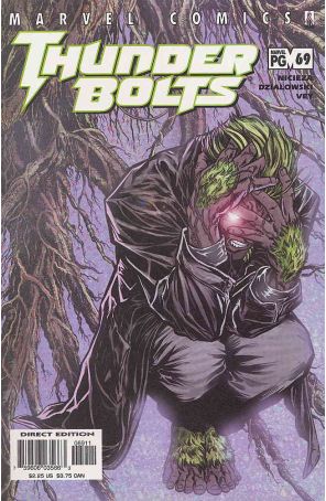 Thunderbolts 69 published by Marvel with cover art by Patrick Zircher
