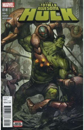 The Totally Awesome Hulk 18 published by Marvel with cover art by Stonehouse