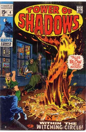 Tower of Shadows 4 published by Marvel with cover art by Barry Windsor-Smith