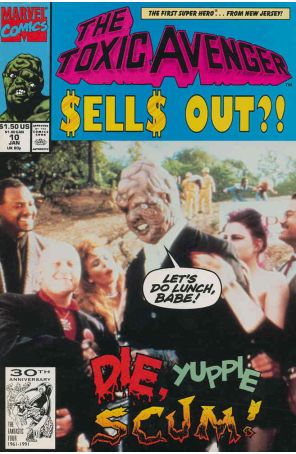 Toxic Avenger 10 published by Marvel