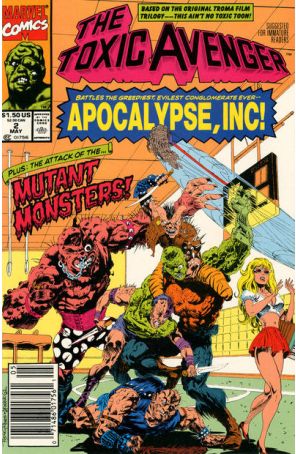Toxic Avenger 2 (Newsstand) published by Marvel with cover art by Rodney Ramos
