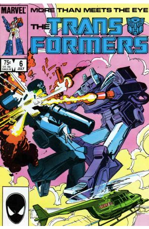 The Transformers 6A published by Marvel