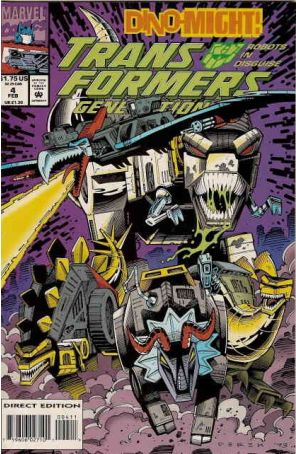Transformers: Generation 2 4 published by Marvel with cover art by Derek