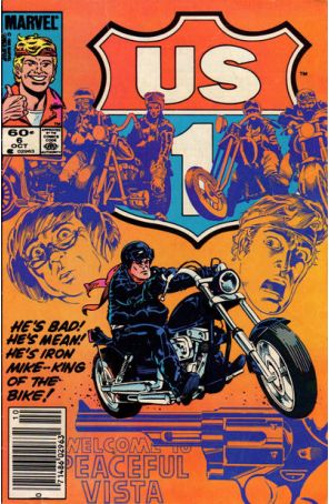 U.S. 1 6 (Newsstand) published by Marvel with cover art by Michael Golden