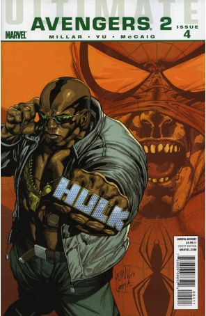 Ultimate Avengers 10 published by Marvel with cover art by Leinil Francis Yu