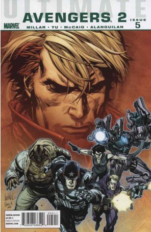 Ultimate Avengers 11 published by Marvel with cover art by Leinil Francis Yu