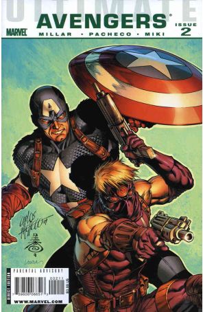 Ultimate Avengers 2 published by Marvel with cover art by Carlos Pacheco