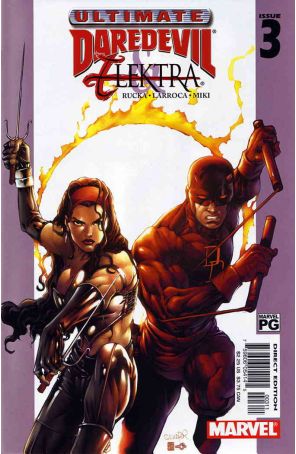 Ultimate Daredevil and Elektra 3 published by Marvel