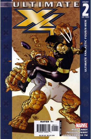 Ultimate Fantastic Four/X-Men 1 published by Marvel with cover art by Pasqual Ferry